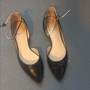 Franco Sarto Black leather dress shoes